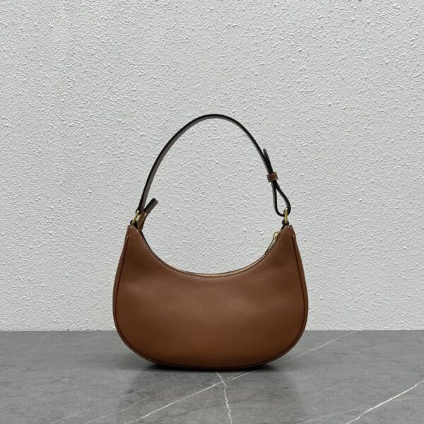 1:1 Replica Celine Ava Bag With Triomphe Embroidery Tan For Women 9in/23cm 193953EFS.04LU
