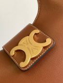 1:1 Replica Celine Ava Triomphe Soft Bag Brown For Women 24.5cm / 10in 114493DGQ.04LU