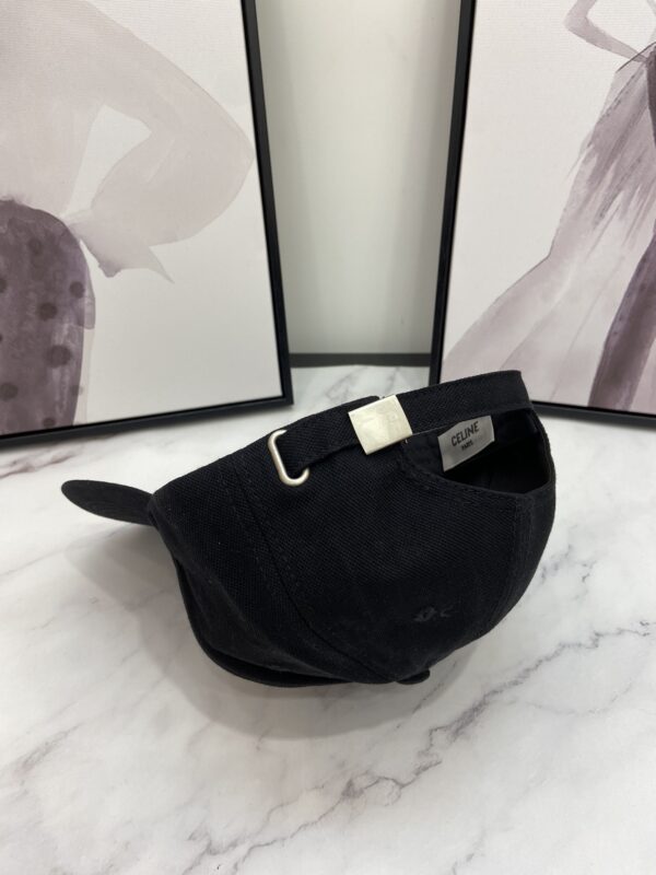 Celine Baseball Cap Black Celine Cap