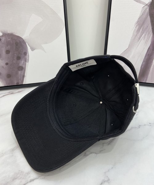 Celine Baseball Cap Black Celine Cap