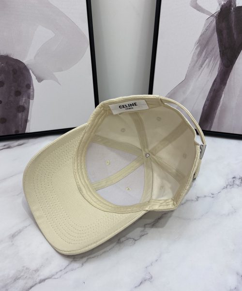 Celine Baseball Cap Cream Celine Cap