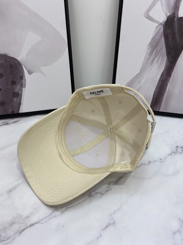 Celine Baseball Cap Cream Celine Cap