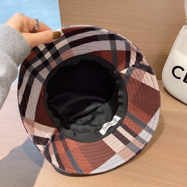 Celine Baseball Cap In Cotton Brown