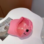 Celine Baseball Cap In Cotton Pink