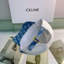 Celine Baseball Cap In Cotton White