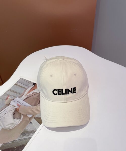 Celine Baseball Cap White Celine Cap 2AUS9969P.01BC