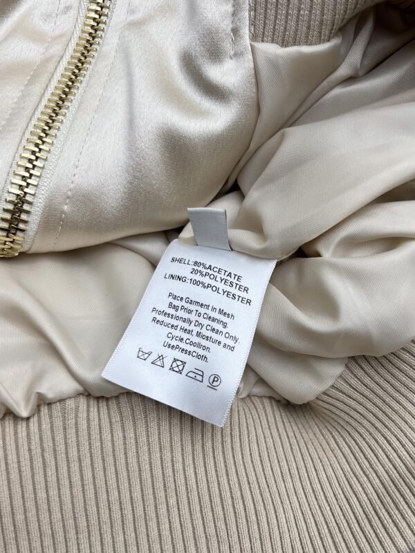 Celine Bomber Jacket Cream For Women