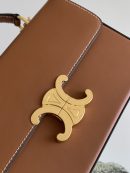 1:1 Replica Celine Box Triomphe Bag Brown For Women 9in/22cm 199993BFN.04LU