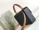 1:1 Replica Celine Box Triomphe Bag In Triomphe Canvas Brown For Women 9in/22cm