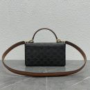 1:1 Replica Celine Box Triomphe In Triomphe Canvas Tan For Women 9in/22cm 199992CUZ.04LU