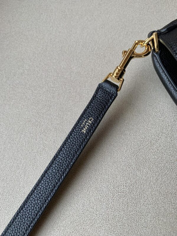 1:1 Replica Celine Bucket 16 Bag Black For Women 10in/25cm 195573CR4.38NO