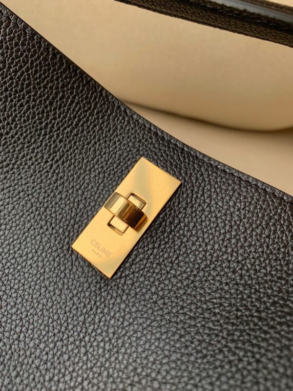 1:1 Replica Celine Bucket 16 Bag Black For Women 10in/25cm 195573CR4.38NO