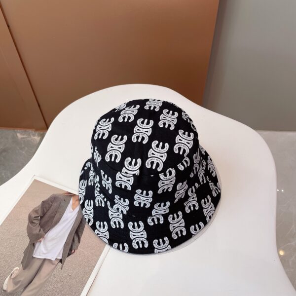 Celine Bucket Hat Black Celine Hat