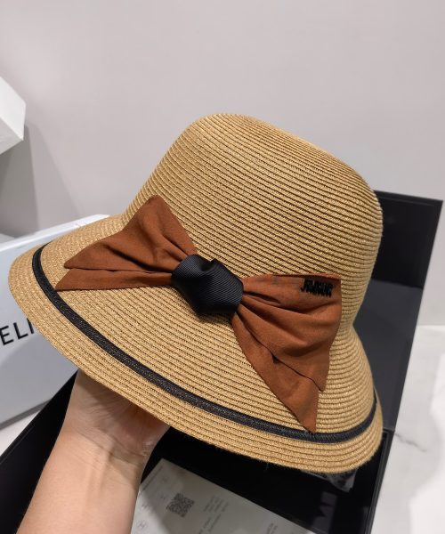 Celine Bucket Summer Hat Brown Celine Hat