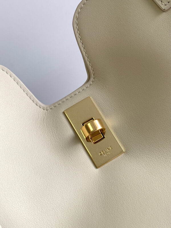 1:1 Replica Celine Cabas 16 In Smooth White For Women 37cm / 15in 112583EZU.01HI