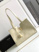 1:1 Replica Celine Cabas 16 In Smooth White For Women 37cm / 15in 112583EZU.01HI