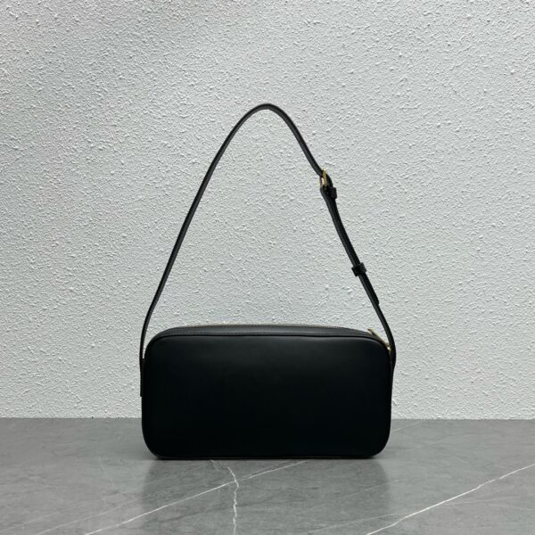 1:1 Replica Celine Camera Shoulder Bag Cuir Triomphe Black For Women 10in/26cm