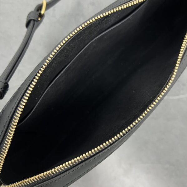 1:1 Replica Celine Camera Shoulder Bag Cuir Triomphe Black For Women 10in/26cm