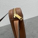 1:1 Replica Celine Camera Shoulder Bag Cuir Triomphe Brown For Women 10in/26cm 199183DU3.04LU