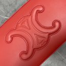 1:1 Replica Celine Camera Shoulder Bag Cuir Triomphe Red For Women 10in/26cm