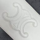 1:1 Replica Celine Camera Shoulder Bag Cuir Triomphe White For Women 10in/26cm