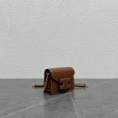 1:1 Replica Celine Card Holder On Chain Triomphe Tan For Women 4in/11cm 10J743DPV.04LU