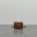1:1 Replica Celine Card Holder On Chain Triomphe Tan For Women 4in/11cm 10J743DPV.04LU
