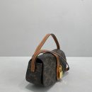 1:1 Replica Celine Casual Style Bridal Logo Brown For Women 7in/18cm 10I592DQ2.04LU