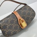 1:1 Replica Celine Casual Style Bridal Logo Brown For Women 7in/18cm 10I592DQ2.04LU