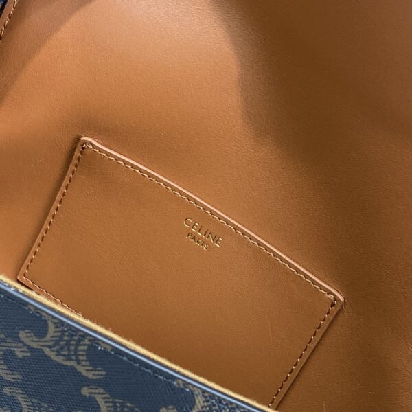 1:1 Replica Celine Casual Style Bridal Logo Brown For Women 7in/18cm 10I592DQ2.04LU