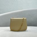 1:1 Replica Celine Chain Besace Triomphe Beige For Women 10in/24.5cm