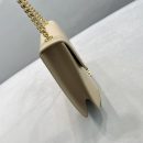 1:1 Replica Celine Chain Besace Triomphe Beige For Women 10in/24.5cm