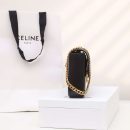 1:1 Replica Celine Chain Shoulder Bag Black For Women 13in/33cm