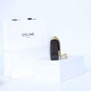 1:1 Replica Celine Chain Shoulder Bag Black For Women 8in/20.5cm 197993BF4.38NO