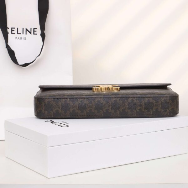 1:1 Replica Celine Chain Shoulder Bag Brown For Women 13in/33cm