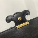 1:1 Replica Celine Chain Shoulder Bag Cuir Triomphe Black For Women 7.9in/20cm