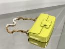 1:1 Replica Celine Chain Shoulder Bag Cuir Triomphe Green For Women 7.9in/20cm