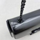 1:1 Replica Celine Chain Shoulder Bag Triomphe Black For Women 8in/20.5cm 197993EQJ.38NN