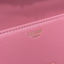 1:1 Replica Celine Chain Shoulder Bag Triomphe Pink For Women 8in/20.5cm