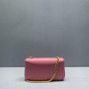 1:1 Replica Celine Chain Shoulder Bag Triomphe Pink For Women 8in/20.5cm