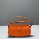 1:1 Replica Celine Clutch On Strap Orange For Women 7in/18cm