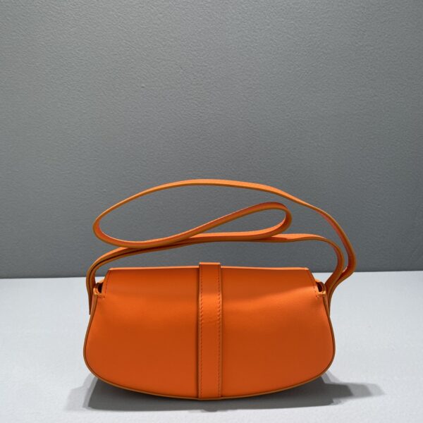 1:1 Replica Celine Clutch On Strap Orange For Women 7in/18cm