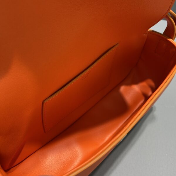 1:1 Replica Celine Clutch On Strap Orange For Women 7in/18cm