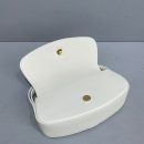 1:1 Replica Celine Clutch On Strap White For Women 7in/18cm 10I593DQ1.01OP