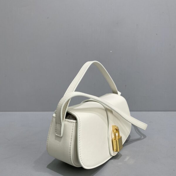 1:1 Replica Celine Clutch On Strap White For Women 7in/18cm 10I593DQ1.01OP