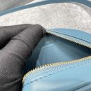 1:1 Replica Celine Crossbody Oval Purse Cuir Triomphe Blue For Women 6in/16cm 10I703DPQ.07DD