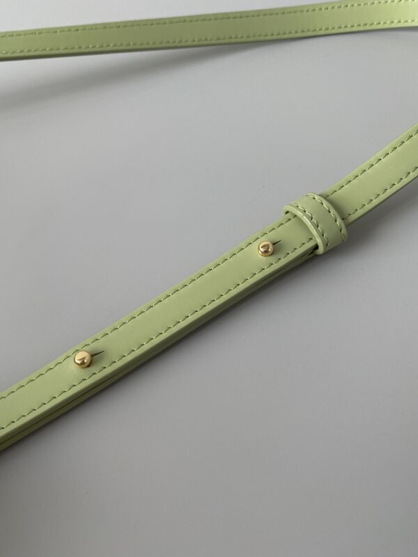 1:1 Replica Celine Crossbody Oval Purse Cuir Triomphe Mint Green For Women 6in/16cm