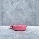 1:1 Replica Celine Crossbody Oval Purse Cuir Triomphe Pink For Women 6in/16cm 10I703DPQ.27LK