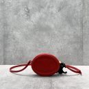 1:1 Replica Celine Crossbody Oval Purse Cuir Triomphe Red For Women 6in/16cm