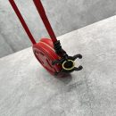 1:1 Replica Celine Crossbody Oval Purse Cuir Triomphe Red For Women 6in/16cm
